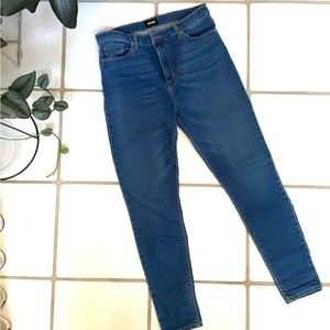 Hudson | The Blair Super Skinny Ankle Jean in Medium Wash, Size 31